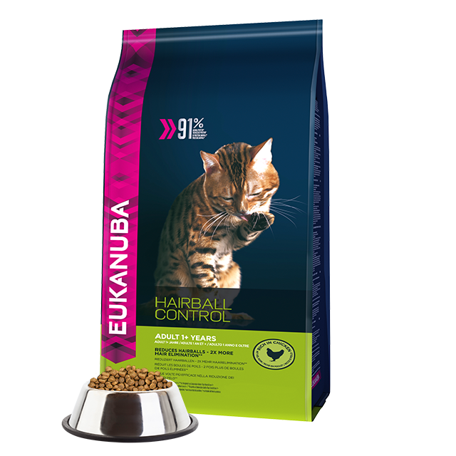 Adult Hairball Control Cat Food 